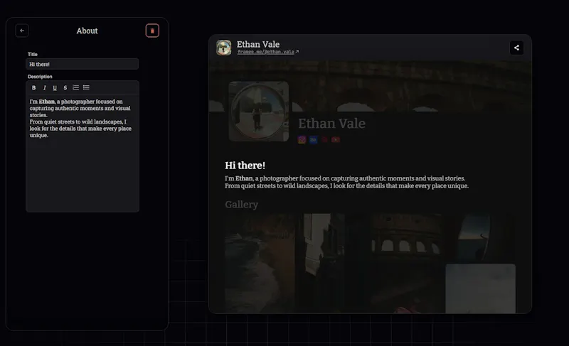 Framee screenshot 3