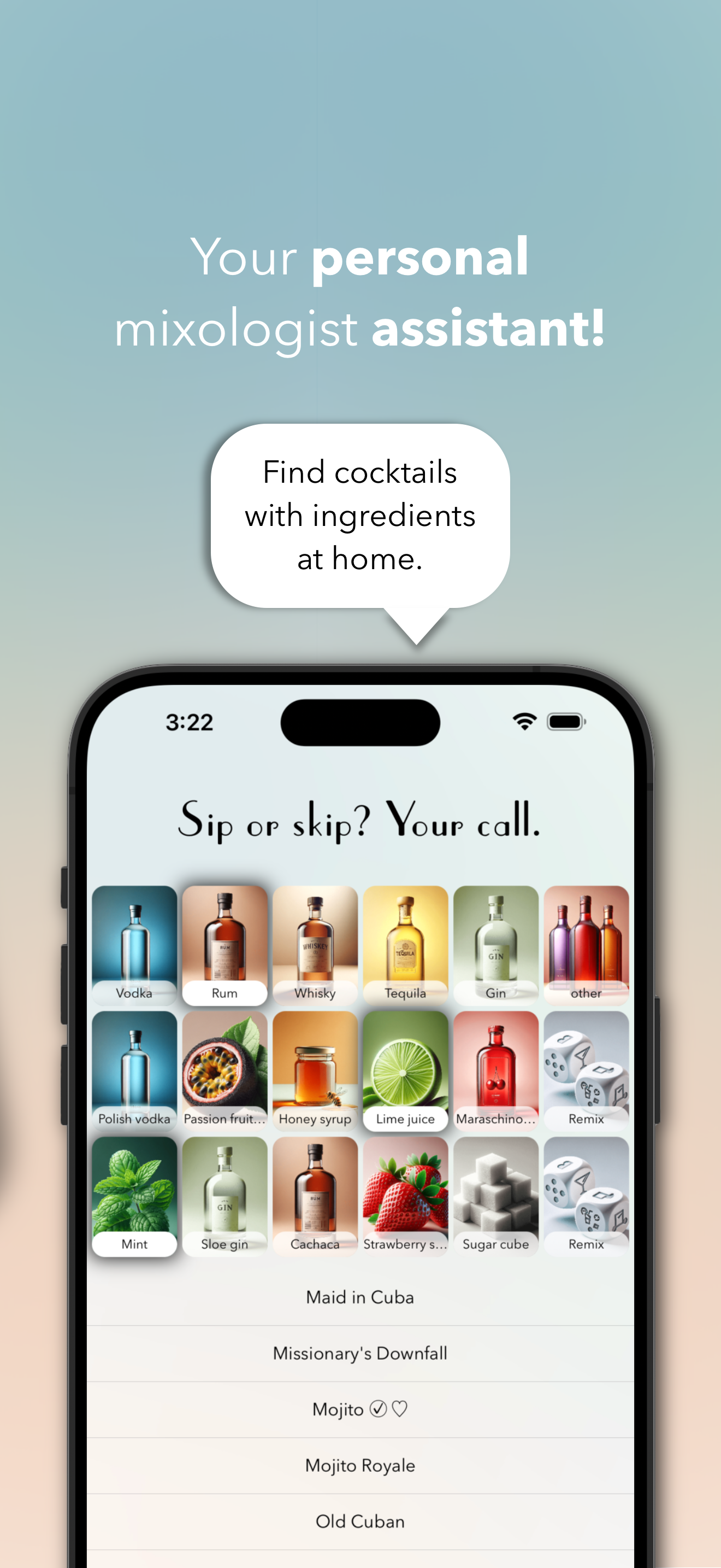 Compañero de mezcla - Diario de bebidas personales: aplicación como Untappd pero para cócteles media 4
