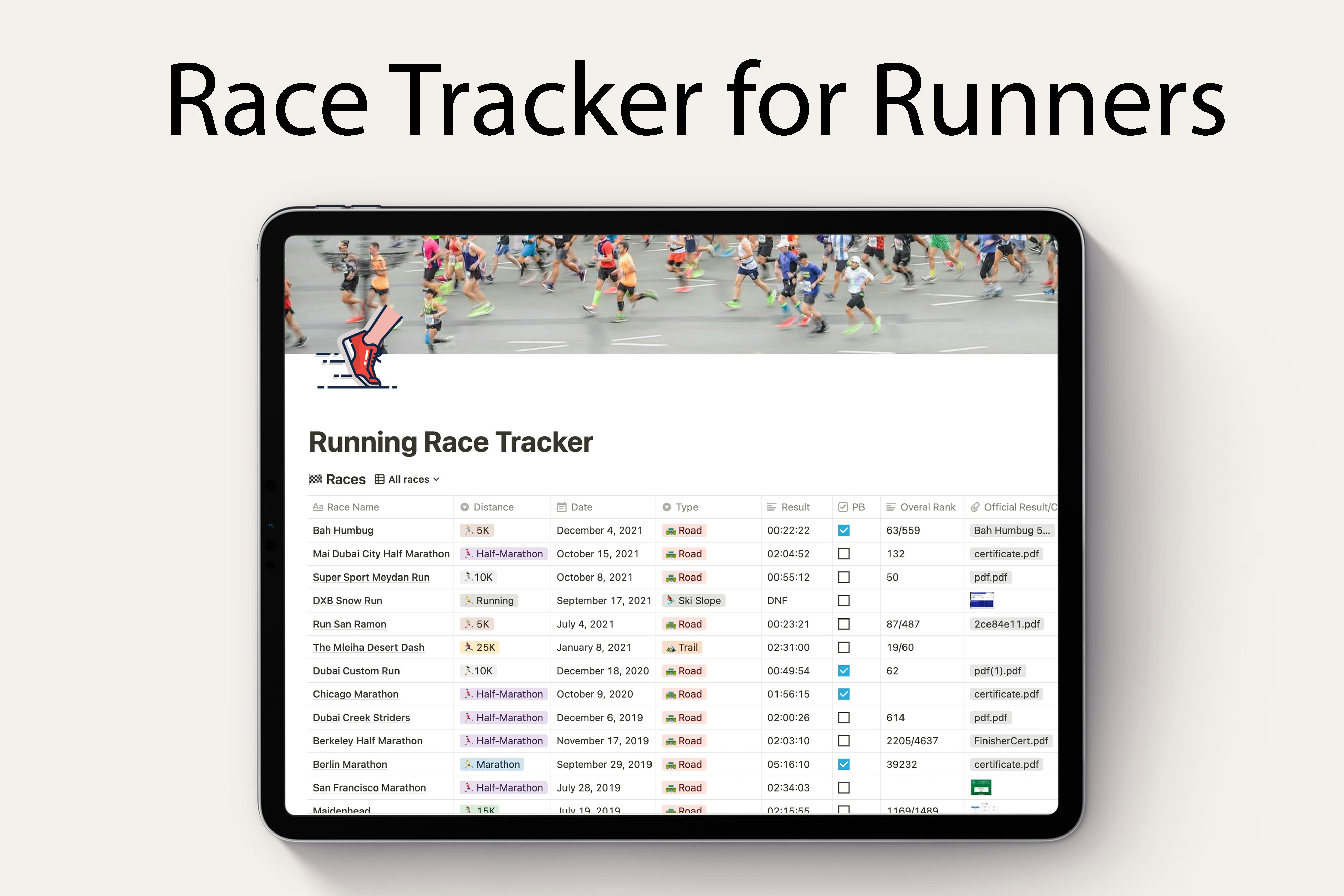 Running Race Tracker gallery image