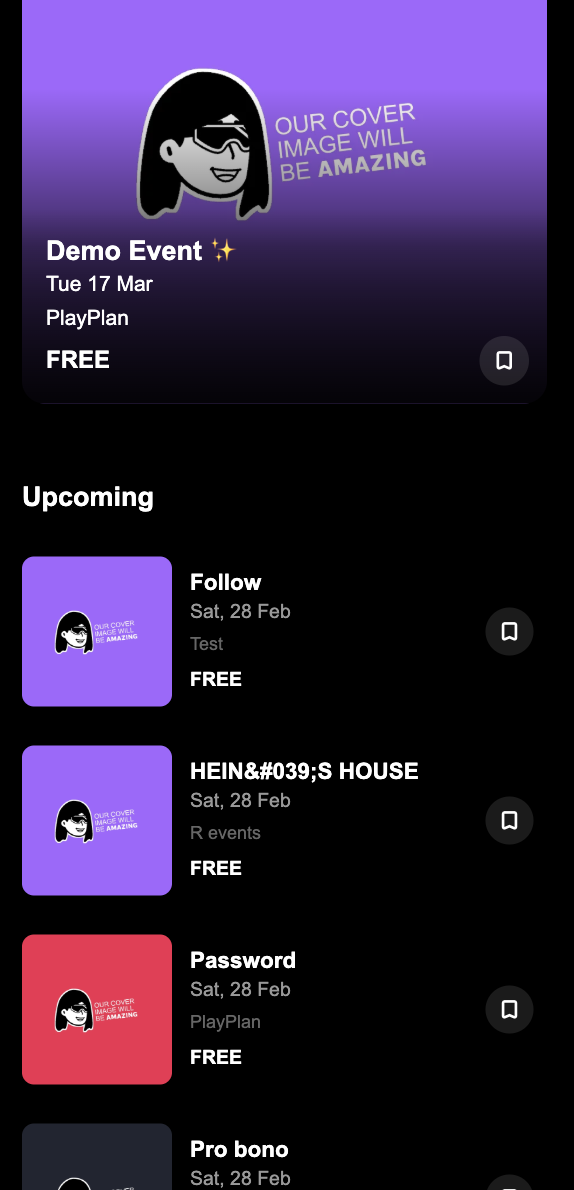 PlayPlan gallery image