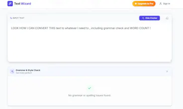 Text Wizard Free Online Case Converter gallery image