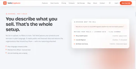 VeloCapture — GTM + Bid Platform gallery image