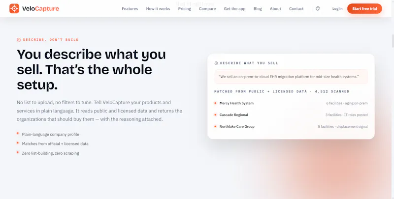 VeloCapture — GTM + Bid Platform screenshot 5
