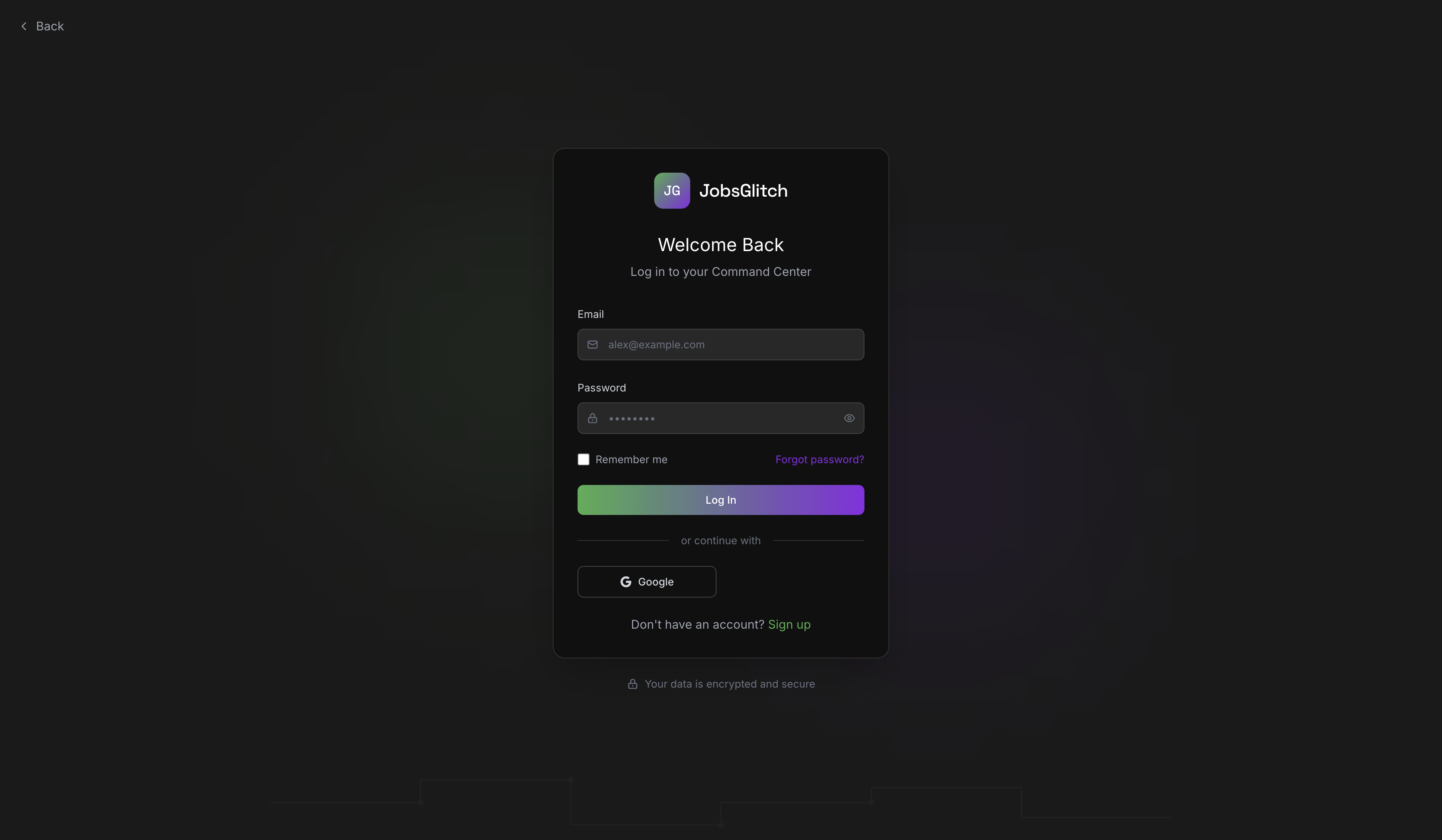 Beta - Screenshot 2 showing product features and functionality