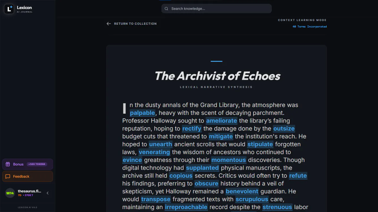 Lexicon AI gallery image