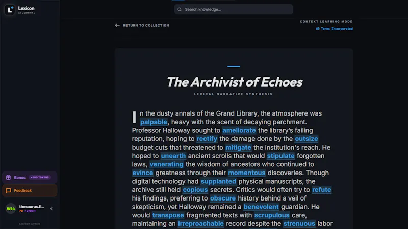 Lexicon AI screenshot 8