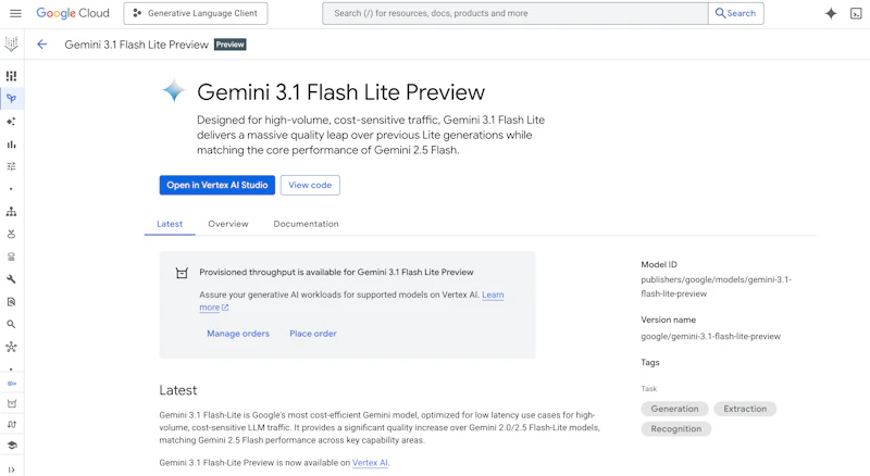 Gemini 3.1 Flash-Lite screenshot 5