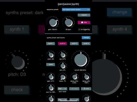 Percussive Synth: The Jamming Machine gallery image