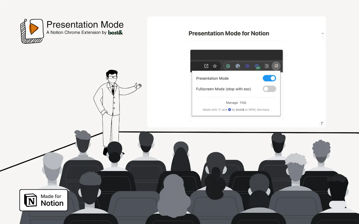 Presentation Mode for Notion