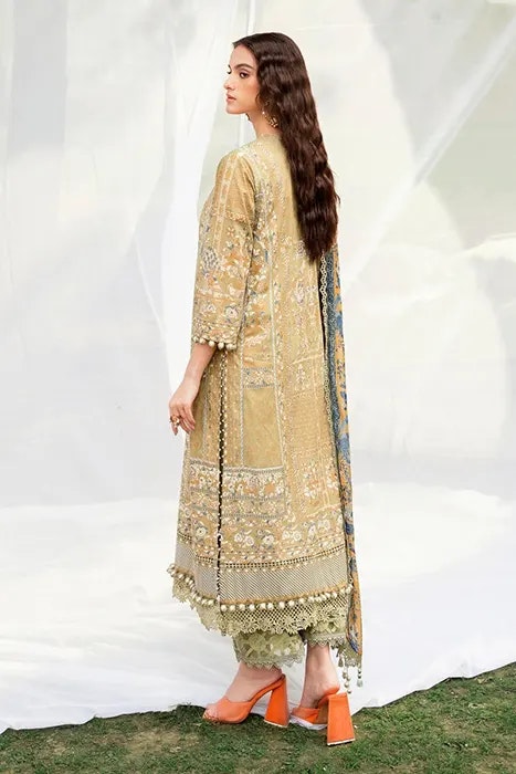 Media Lawn Spring Wednesday v1 2023 - Pakistan Suit, Saman Rumput, Koleksi Musim Panas, Muzlin Lawn 8
