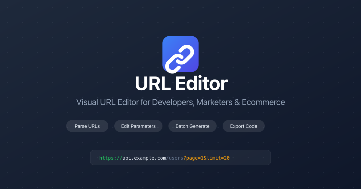 URL Editor gallery image