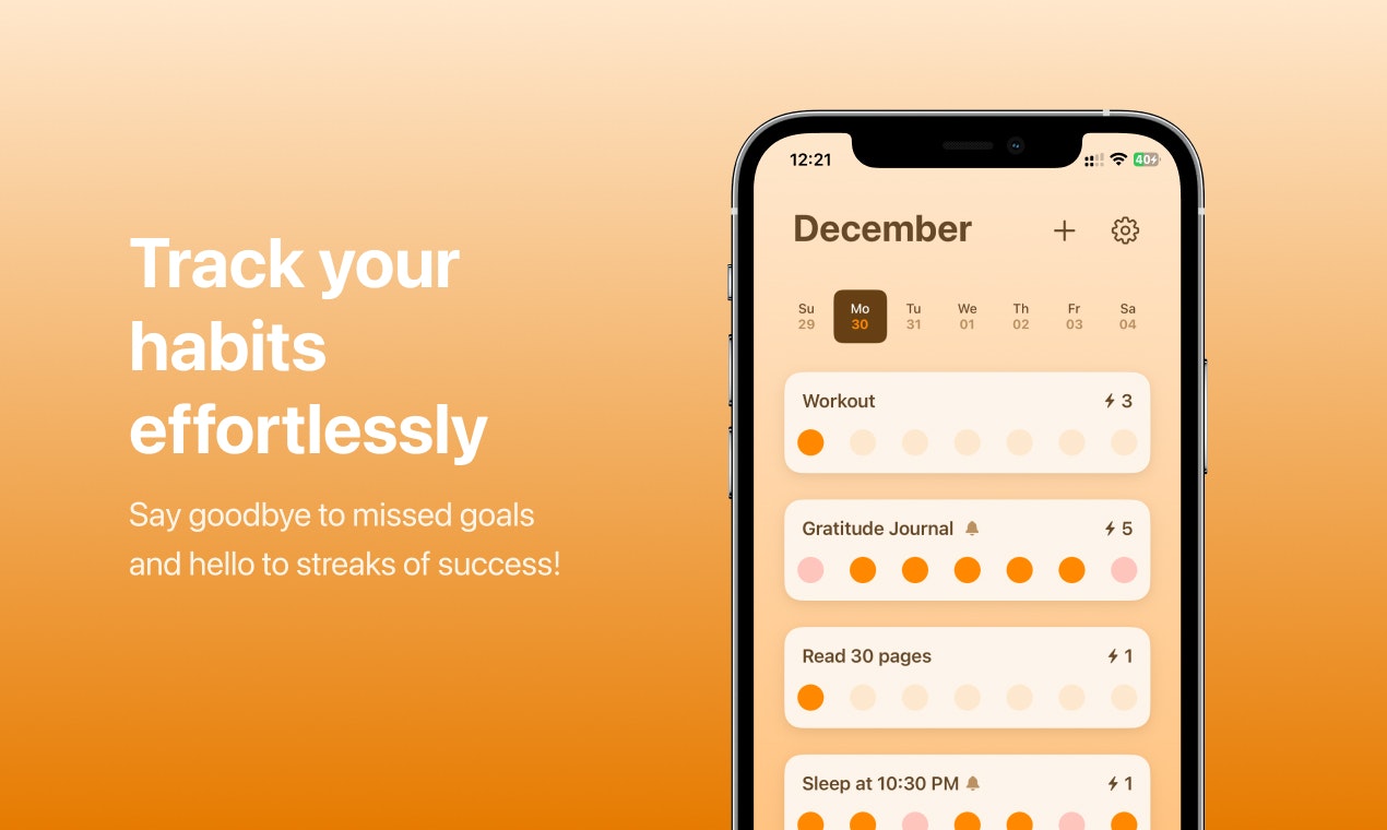 Kabit - A habit tracker