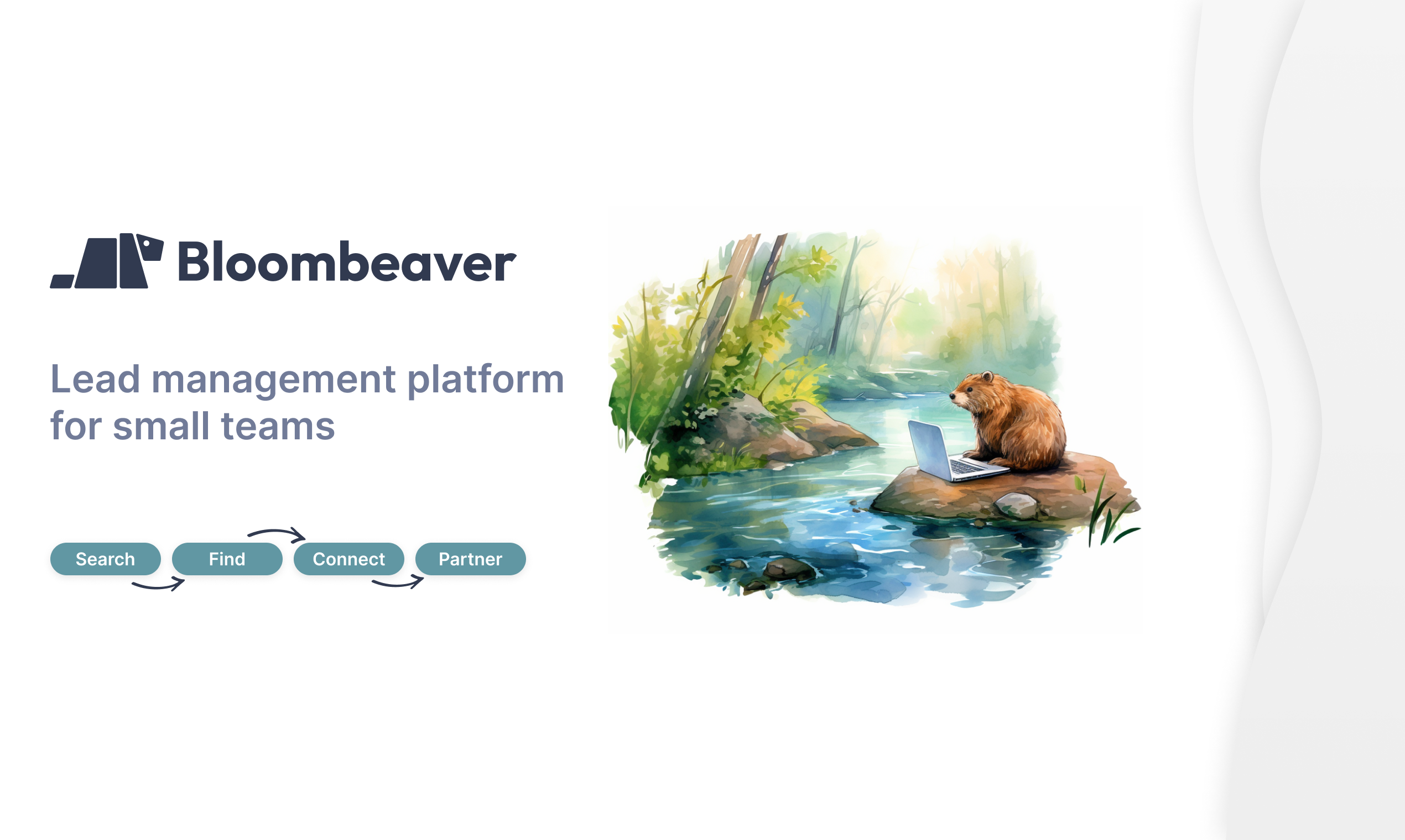 startuptile Bloombeaver-Your friendly lead management platform