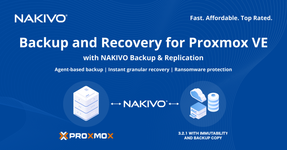 Backup di Nakivo Proxmox - Backup dei dati per ambienti proxmox media 2