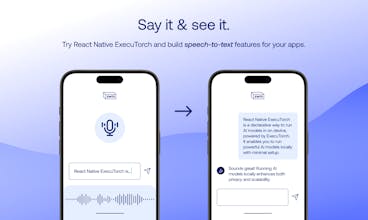 React Native ExecuTorch gallery image