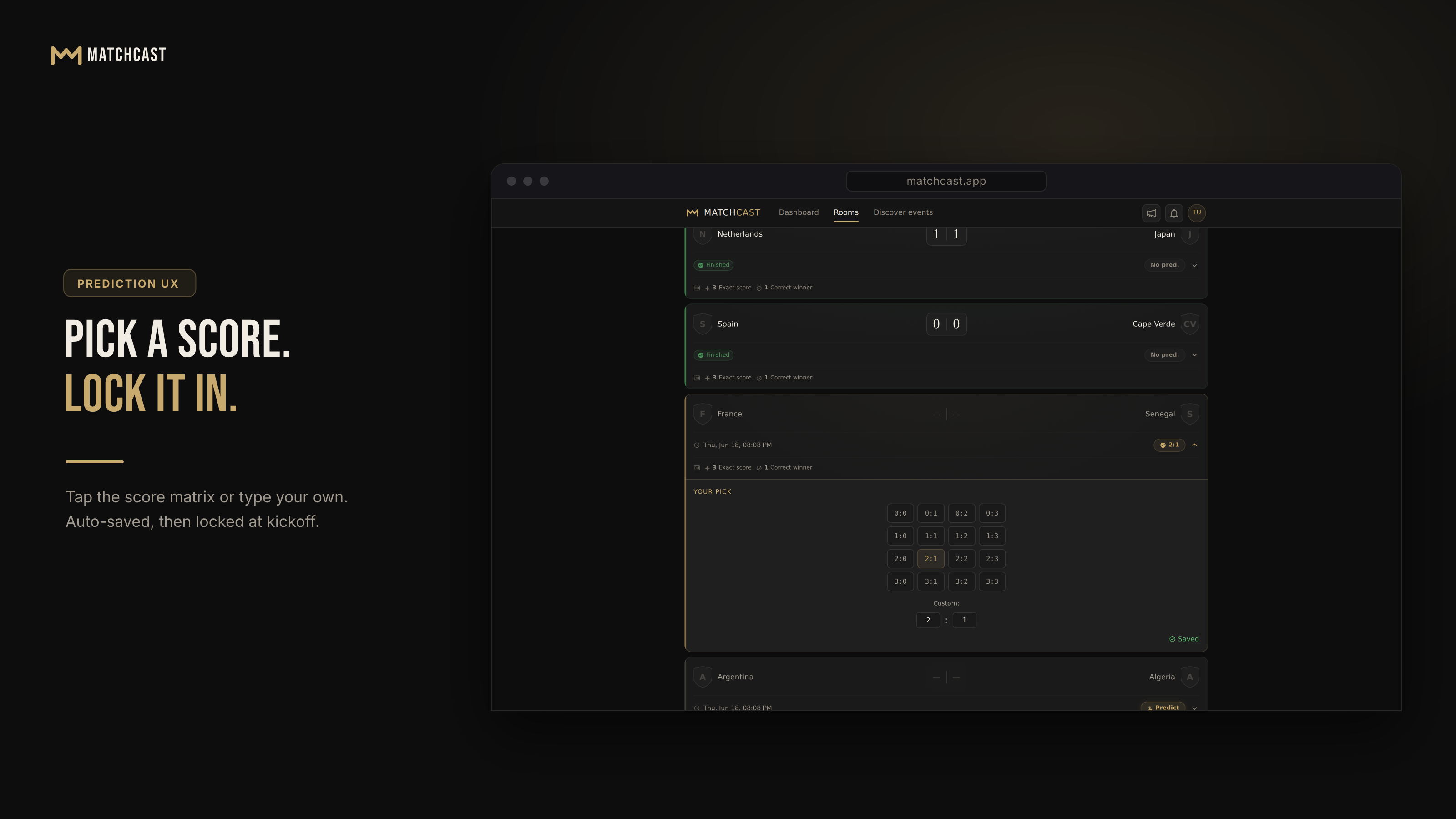 Matchcast gallery image
