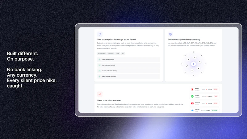 Subkept screenshot 6