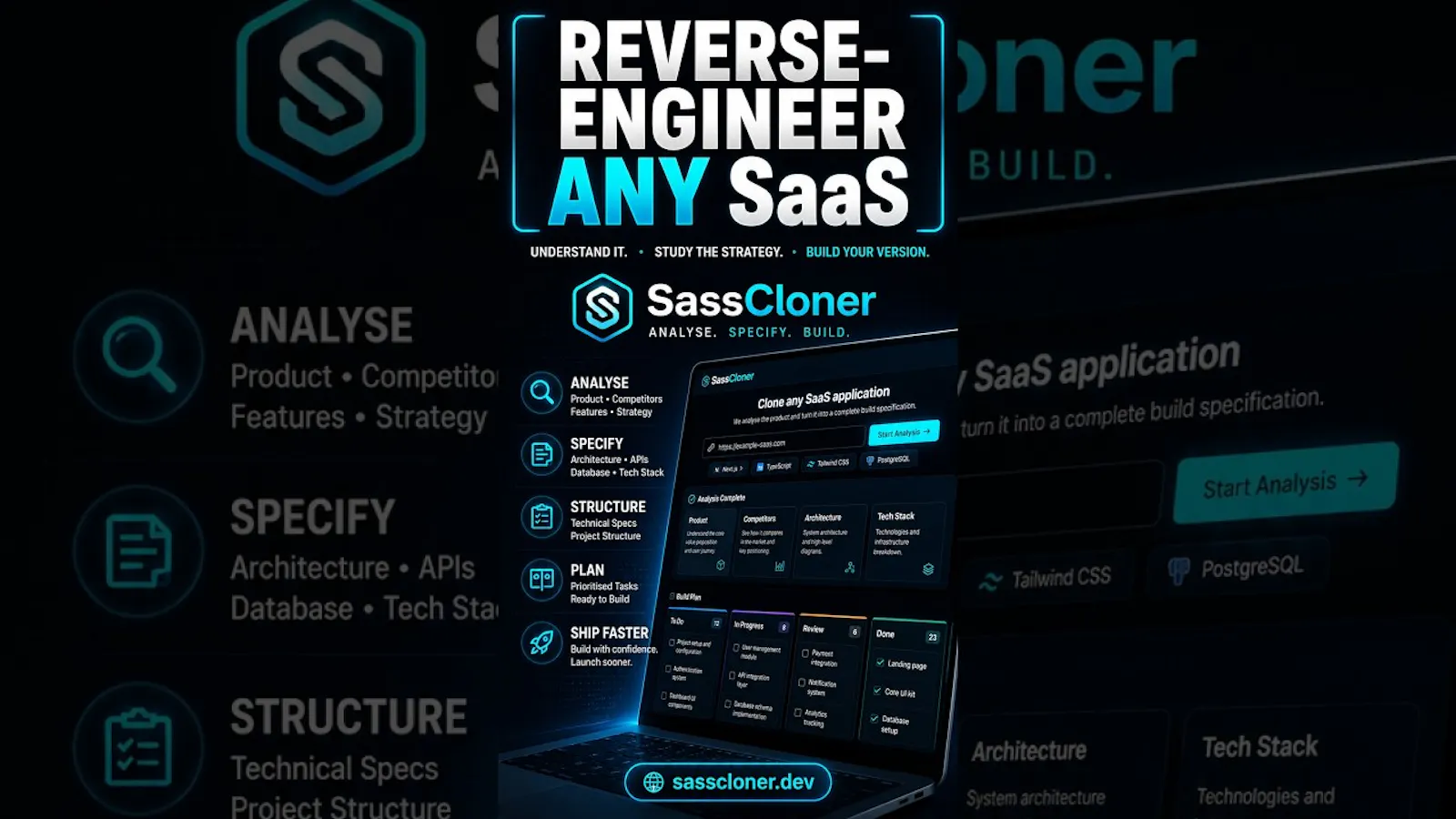 SassCloner.dev screenshot 1 (video preview)