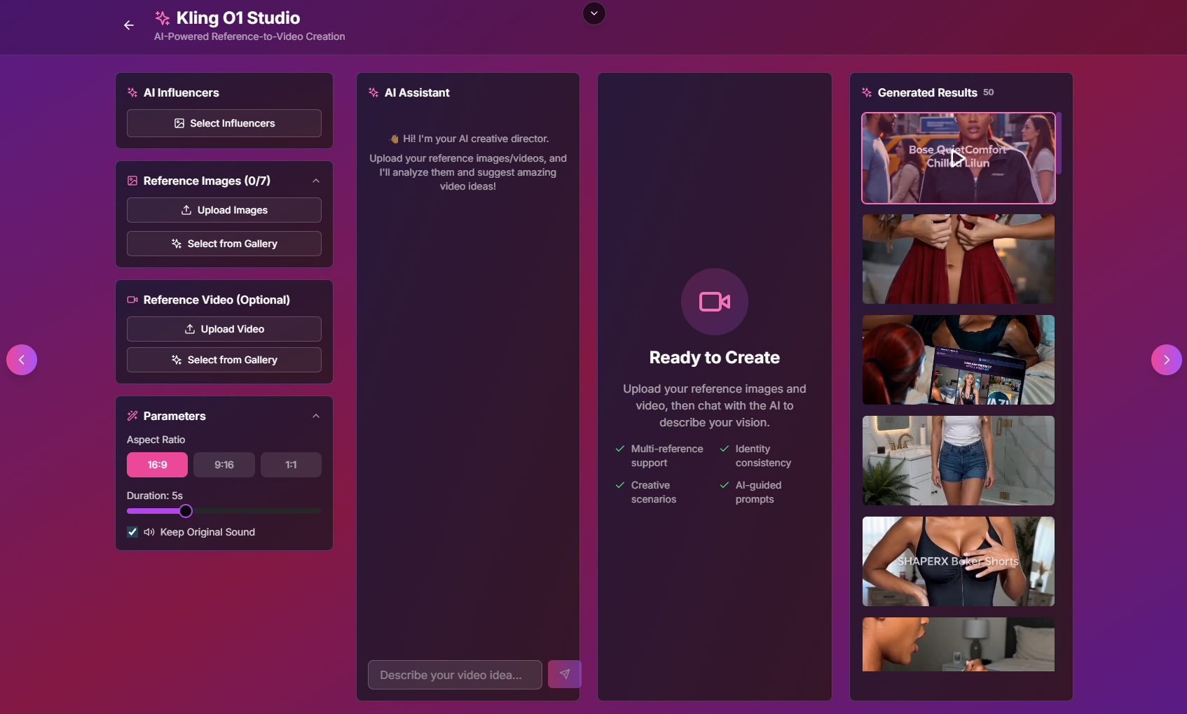 AI Influencer Studio gallery image