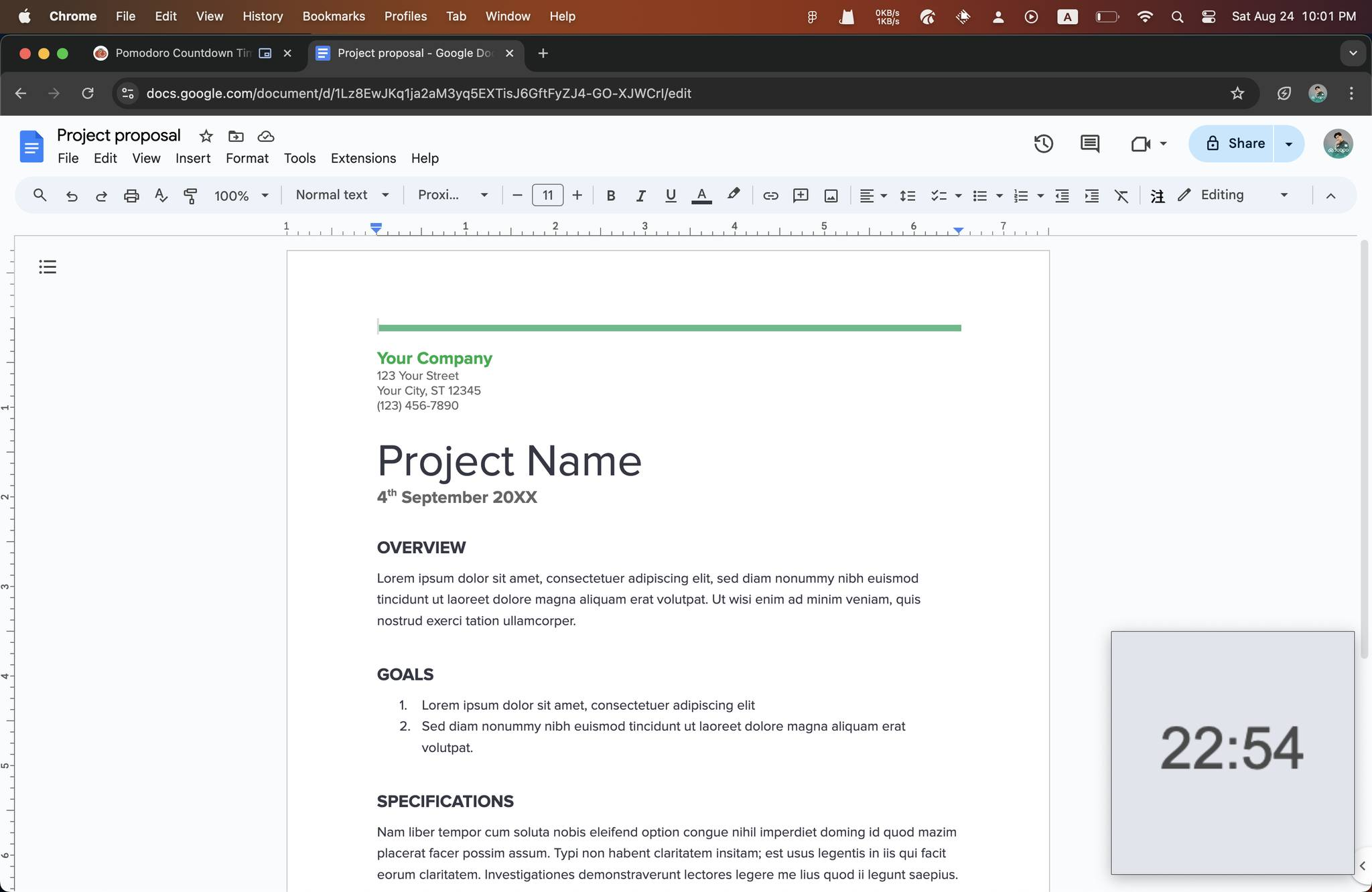 Float Pomodoro gallery image