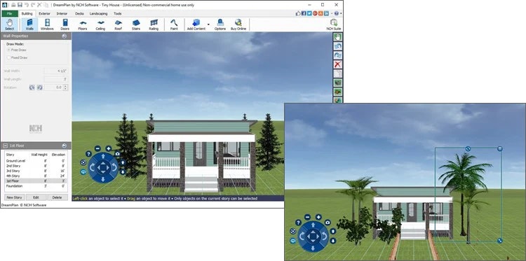 ซอฟต์แวร์ออกแบบบ้าน Dreamplan media 2