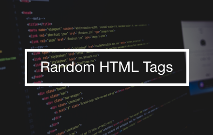Random HTML Tags gallery image