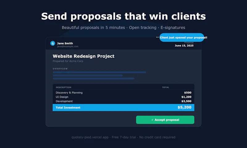 Quotely screenshot 1