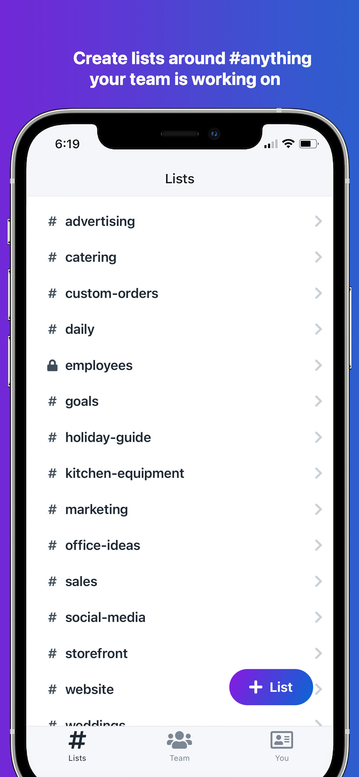 HelloList gallery image