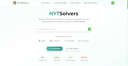 NYT Solvers gallery image