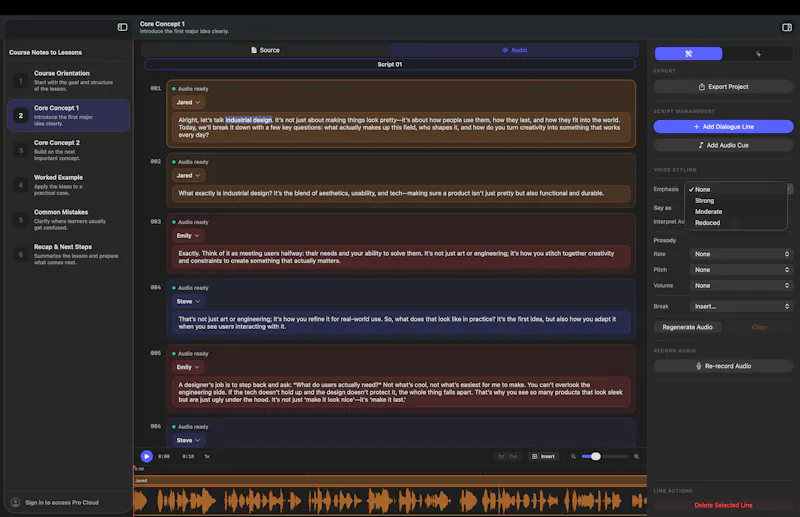 Narration Room screenshot 5