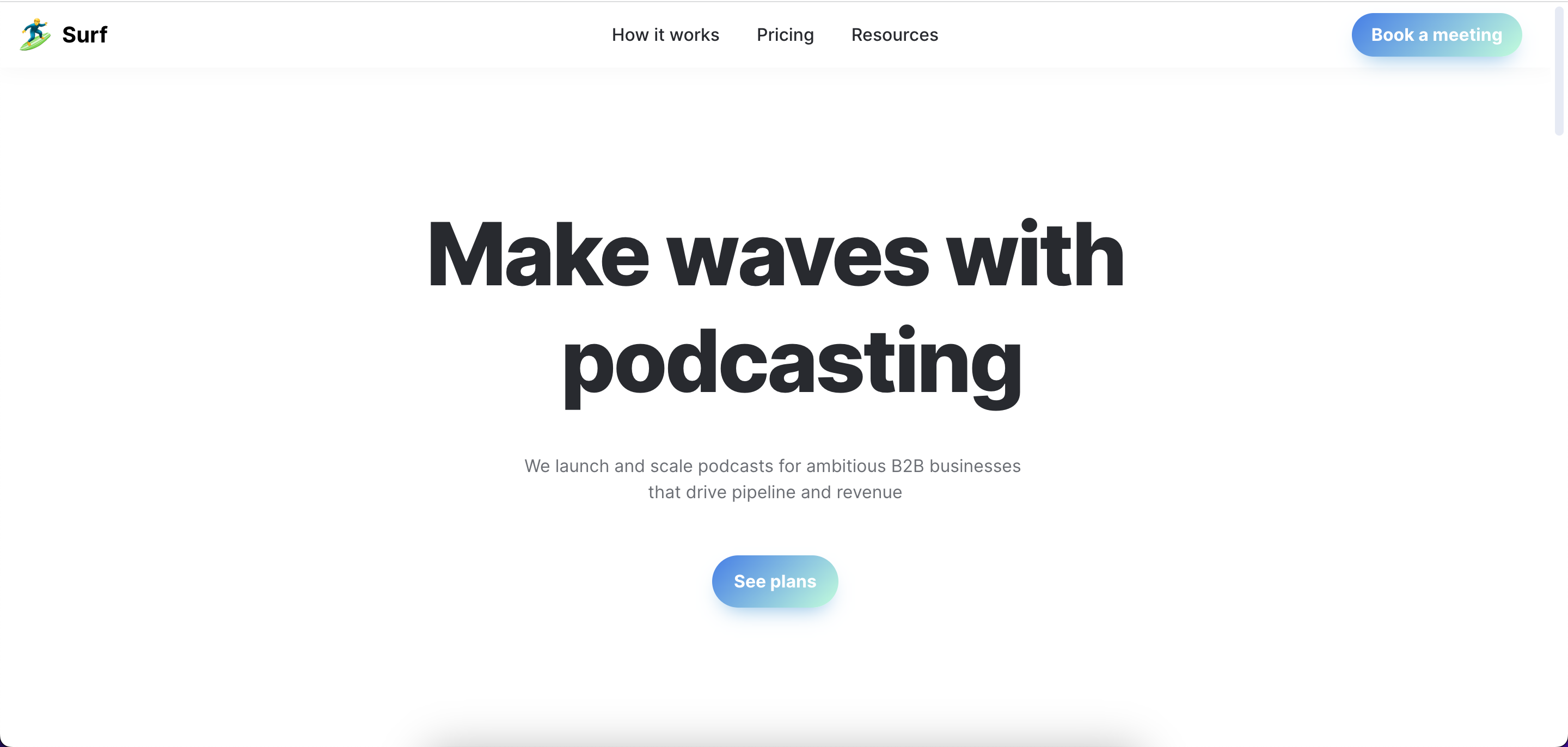 Média Surf - Agence de podcast B2B 1
