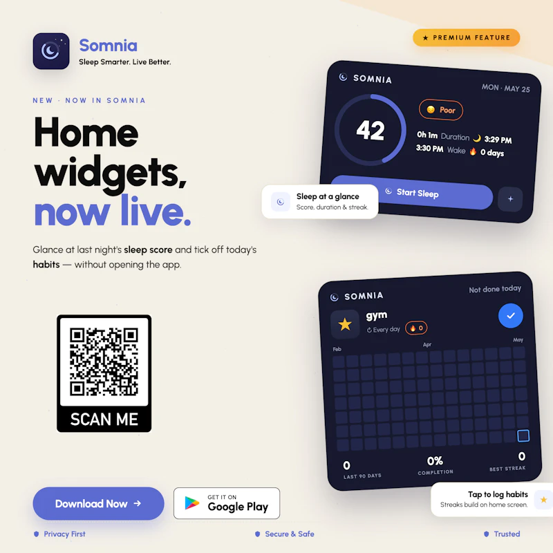 Somnia — AI Sleep Monitor, Tracker  screenshot 2