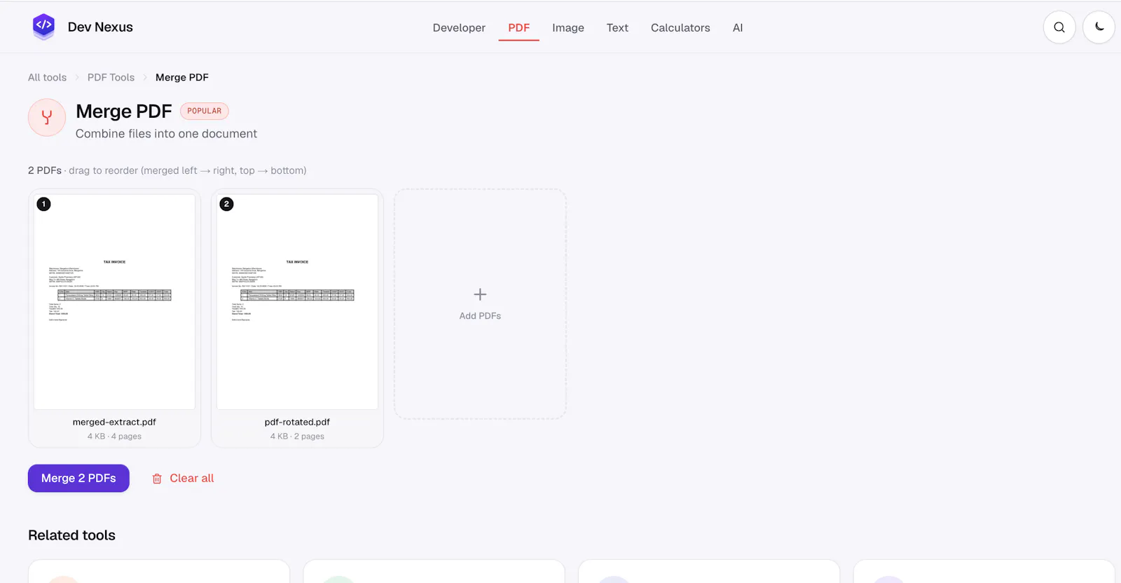 Dev Nexus screenshot 2