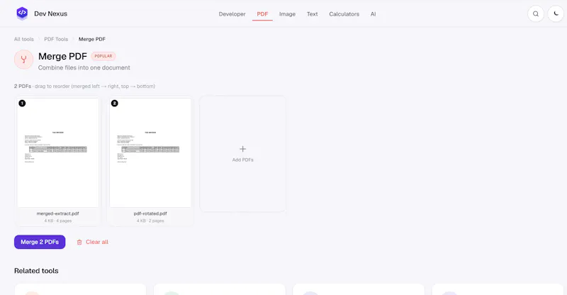 Dev Nexus screenshot 2