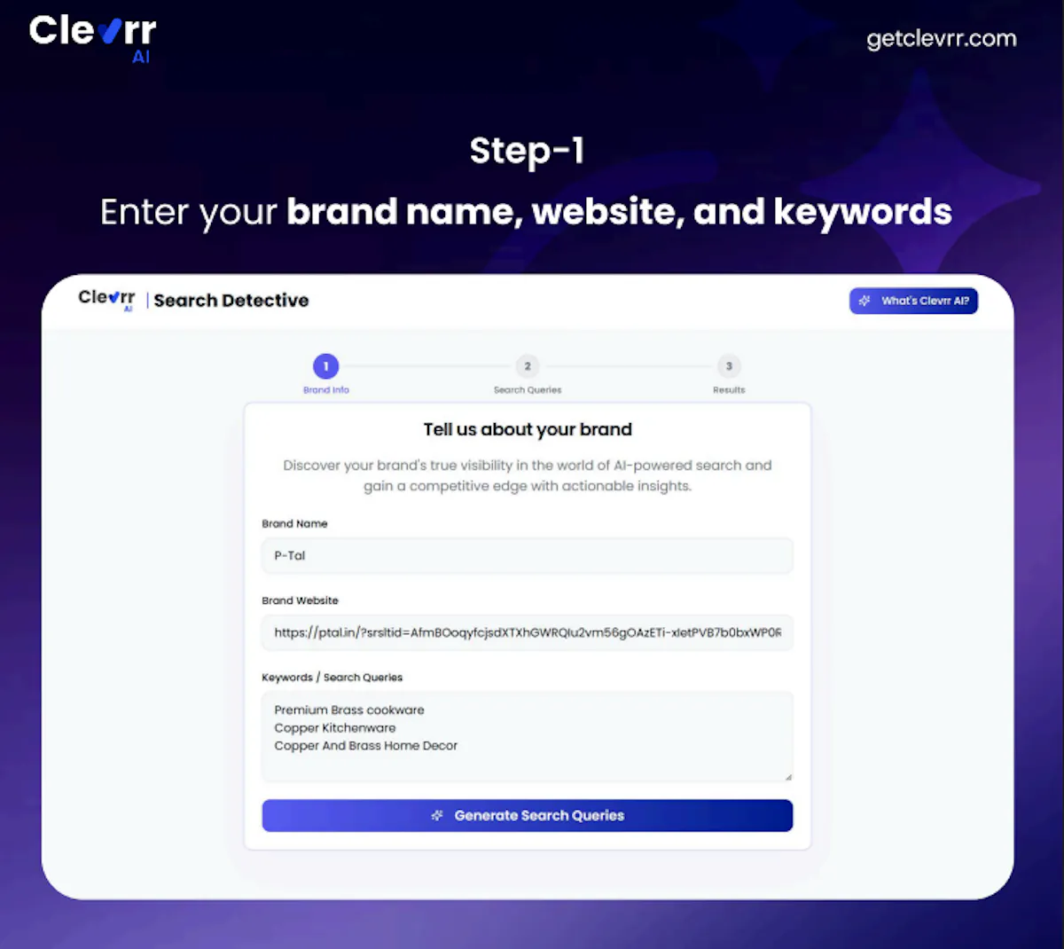 Brand Search Detective by Clevrr AI