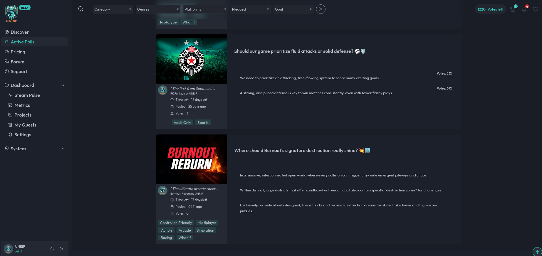 UNRIP - Building better games, together gallery image