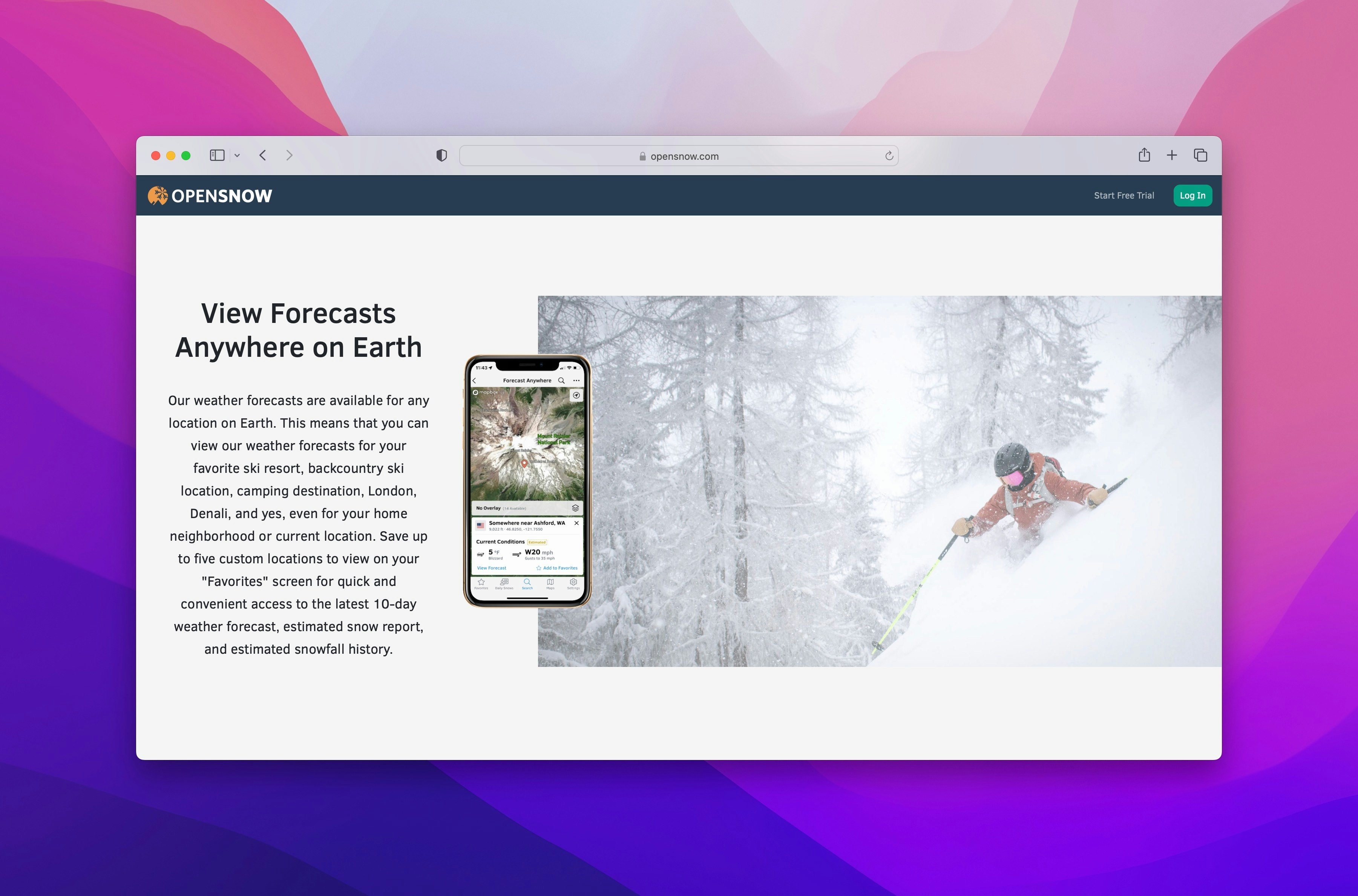 OpenSnow gallery image