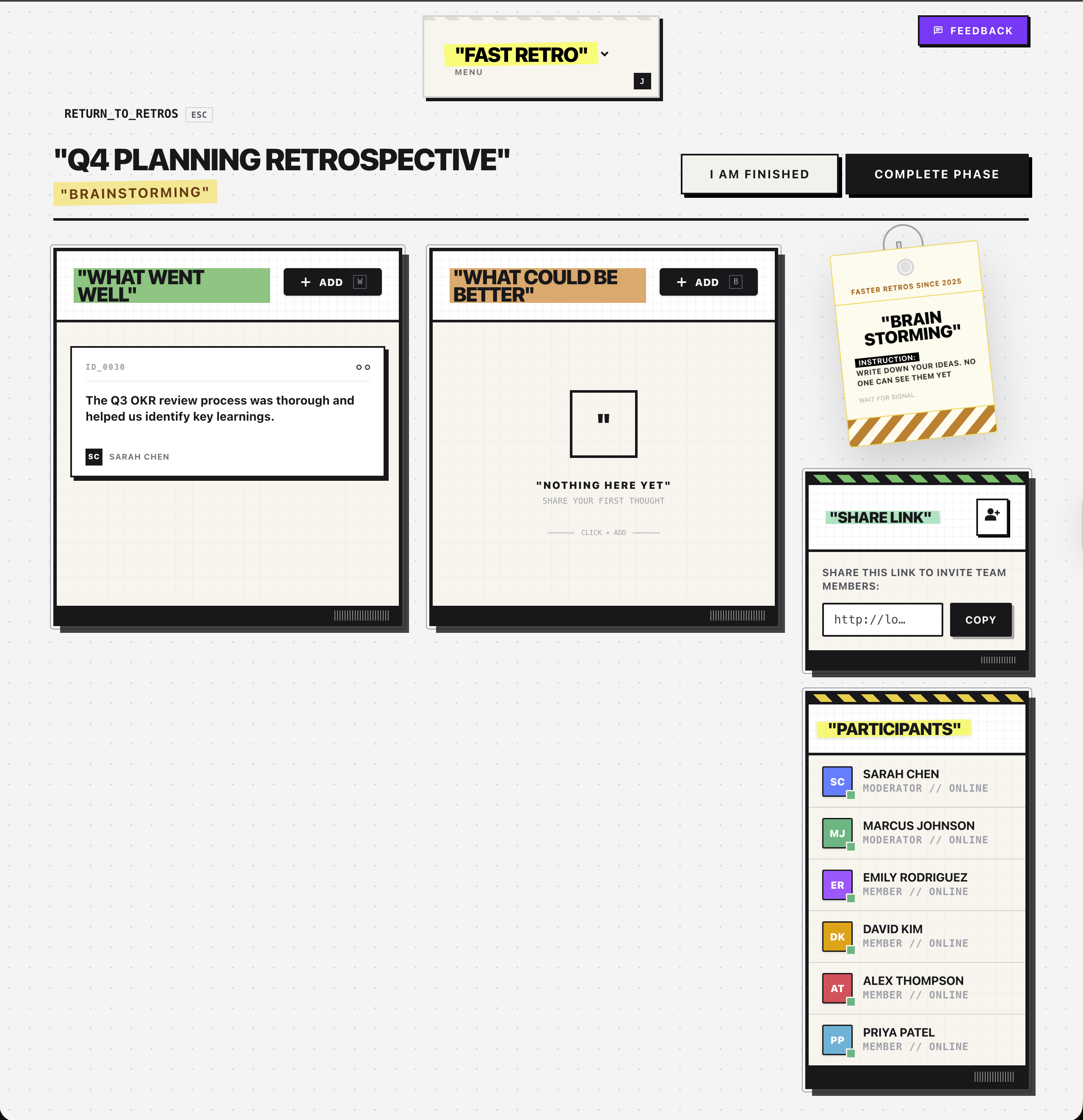 Fast Retro 2.0 - Screenshot 2 showing product features and functionality