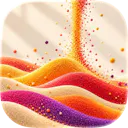 Coloring ASMR Cozy: Sand Art