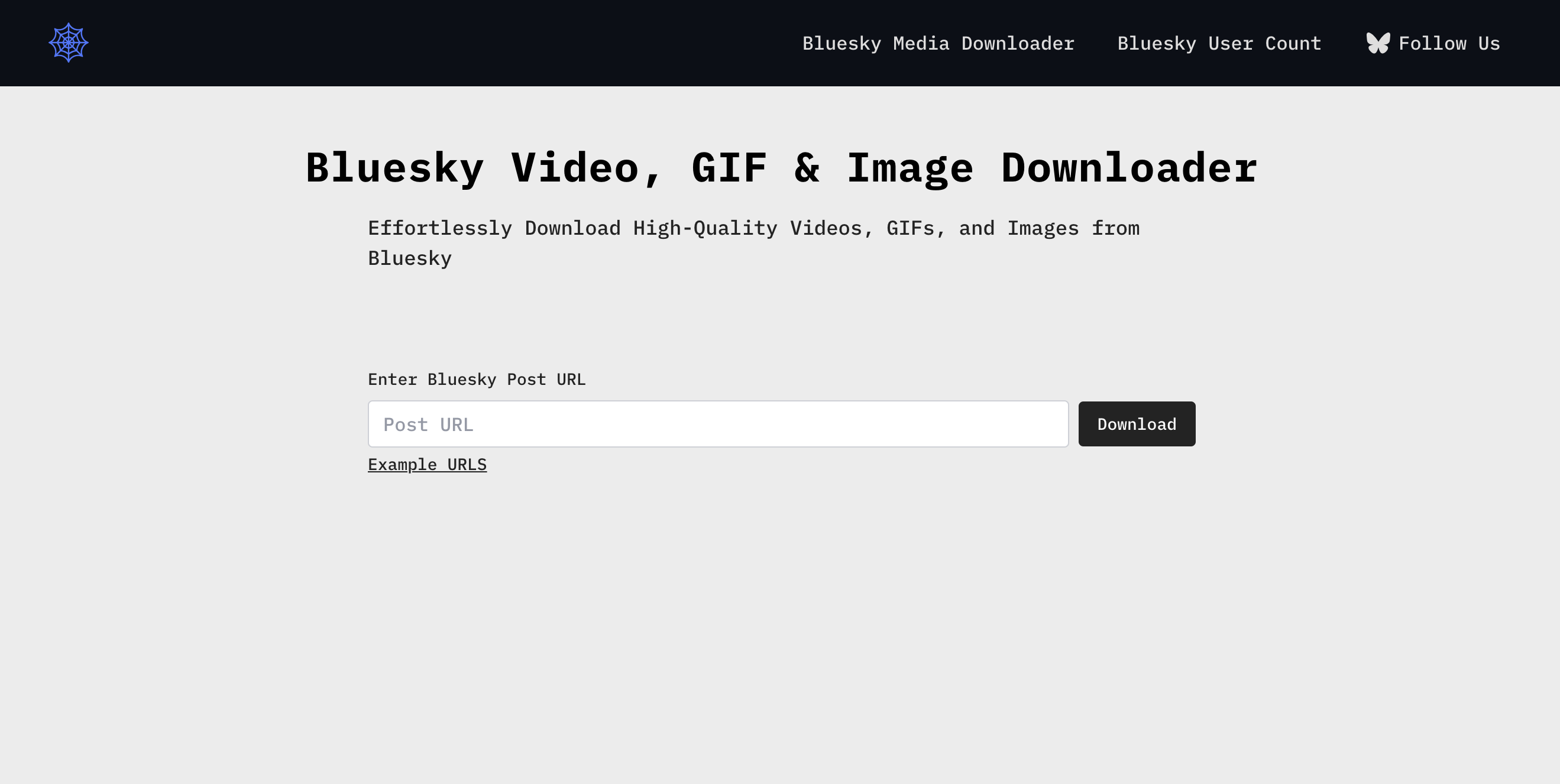 Descargador bluesky - Descargar videos e imágenes de Bluesky media 1