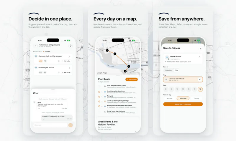 Tripeaz screenshot 2