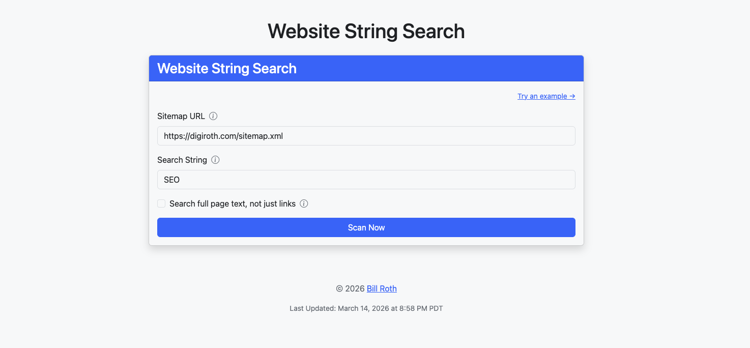 WebSiteStringSearch.com gallery image