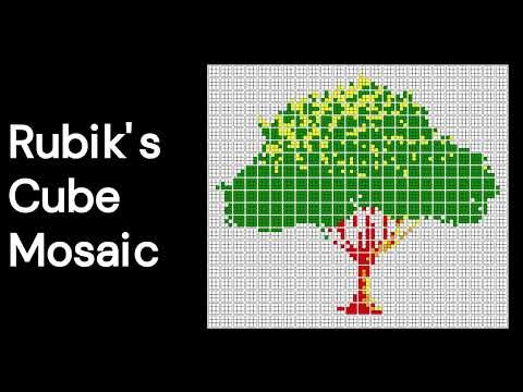 Rubik's Cube Mosaic Generator gallery image