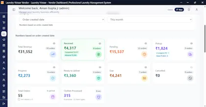 VistaarFinity Laundry Software gallery image