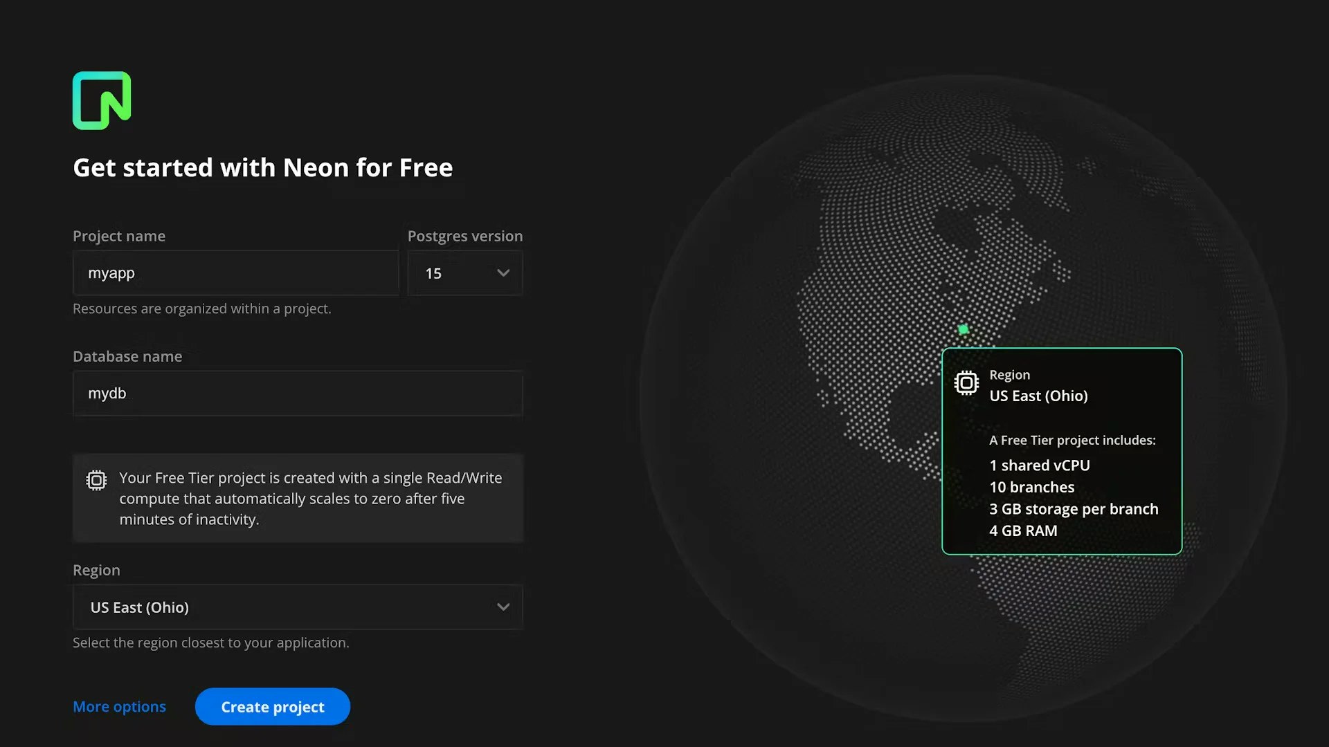 Media Neon - Postgres mendapat tanpa pelayan, tidak ada lagi penjagaan bayi infra 2