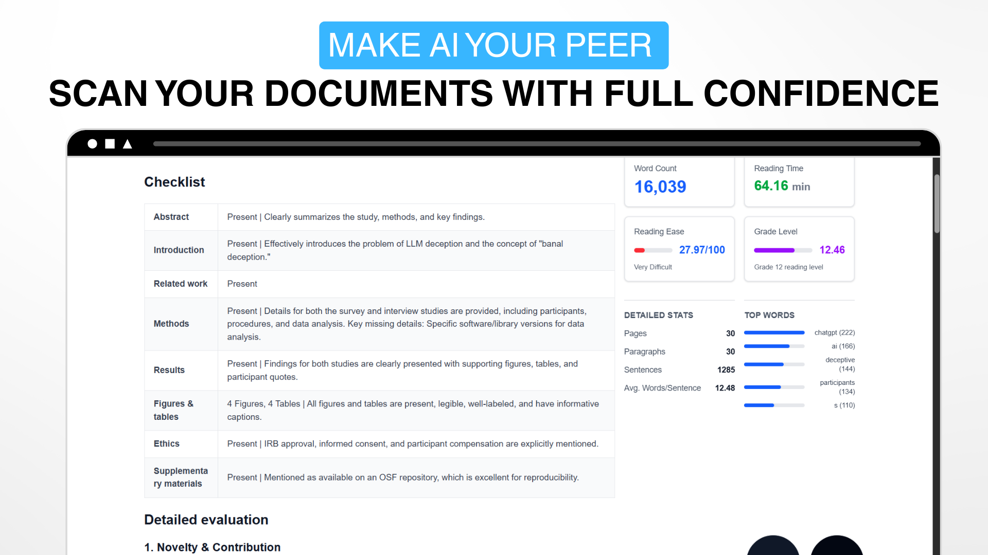 AI Peer Review gallery image