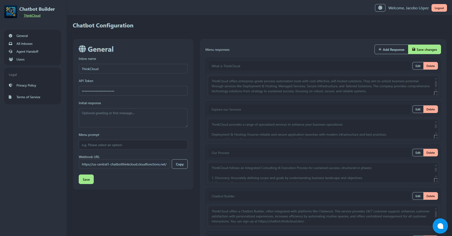 Média Chatbot Menu Builder pour chatwoot - Concevoir des menus de clics sur les réponses, automatiser les réponses 7