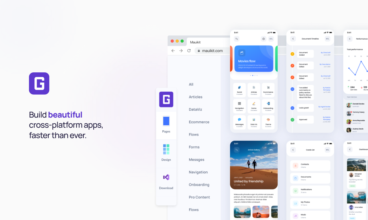 Grial UI Kit for .NET MAUI gallery image