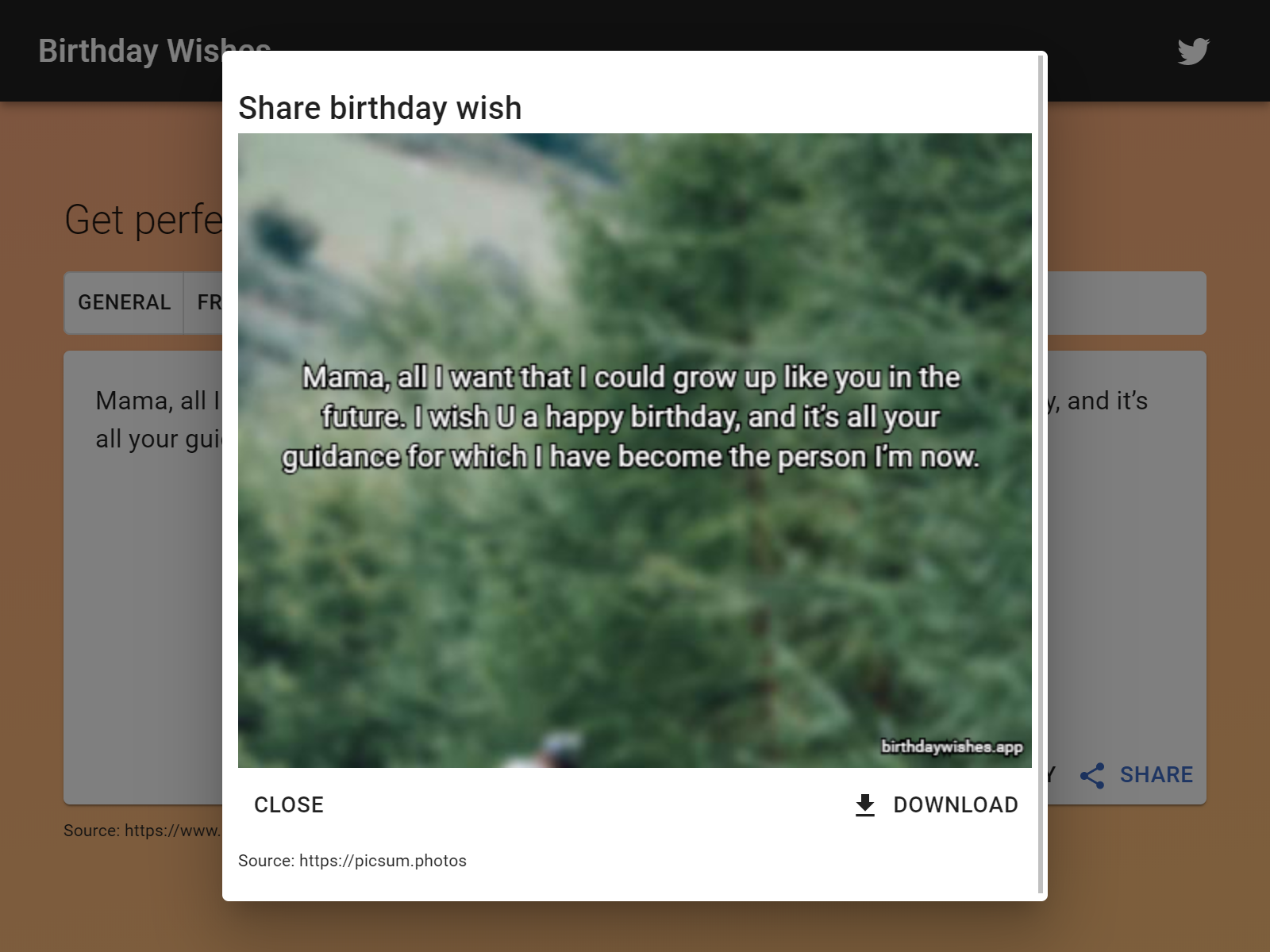 Birthday Wishes gallery image