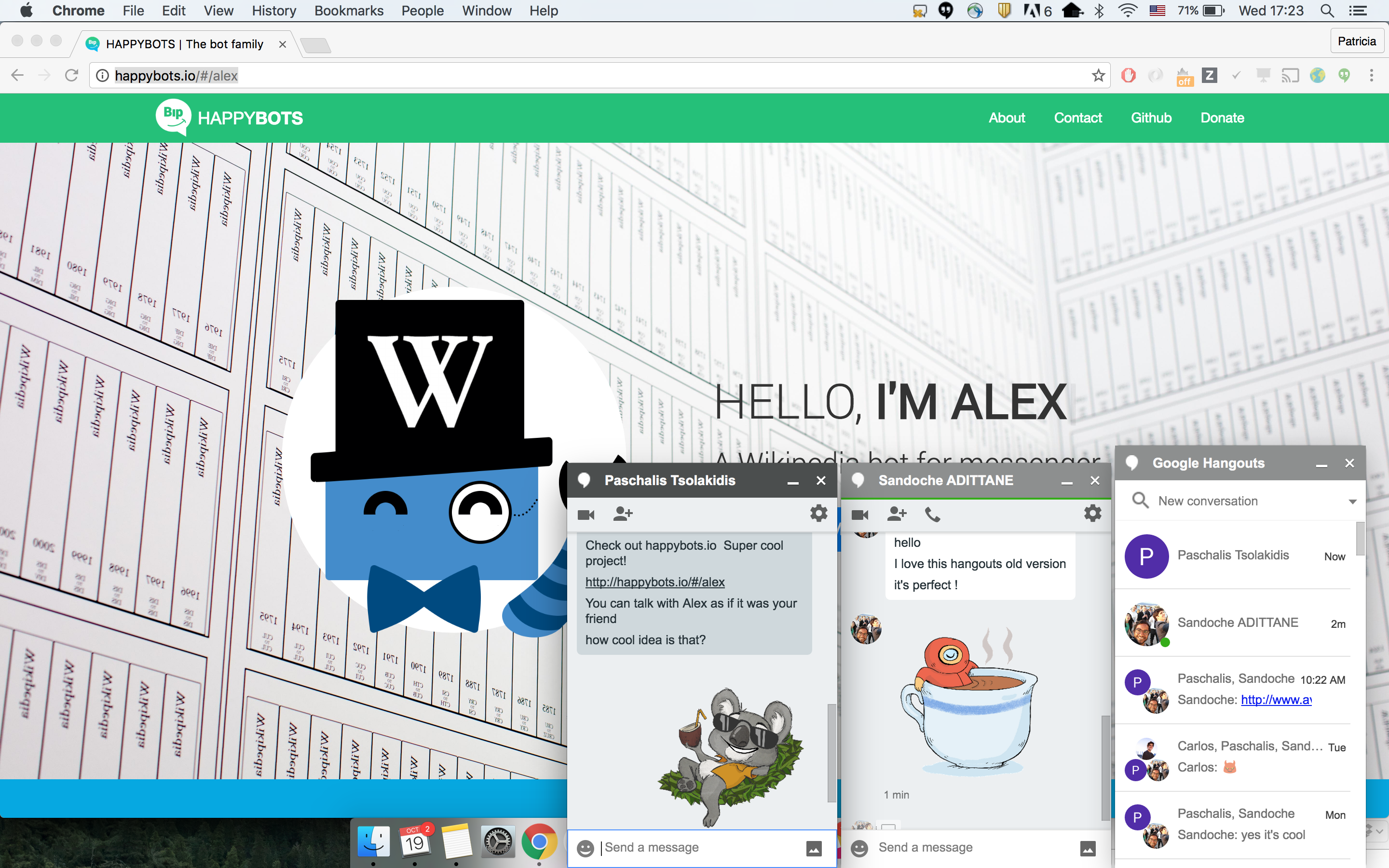Old Hangouts Chrome Extension gallery image